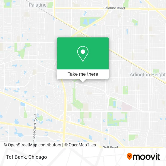 Tcf Bank map