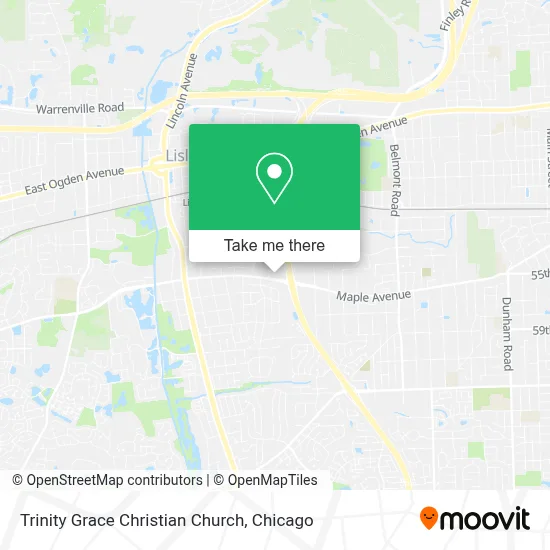 Trinity Grace Christian Church map