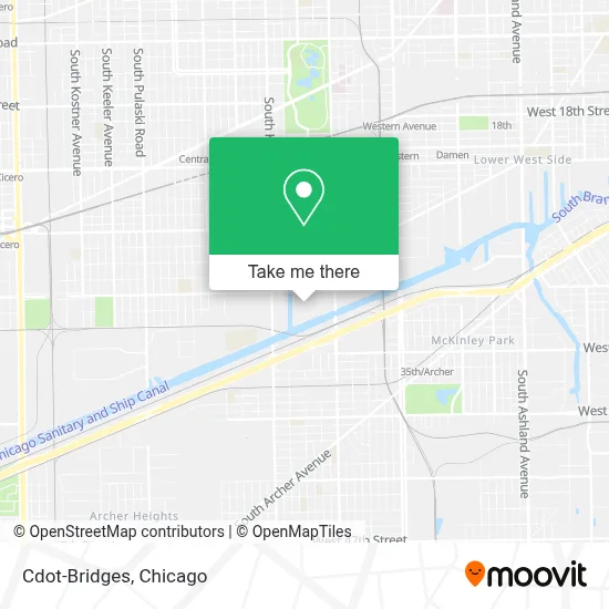Cdot-Bridges map