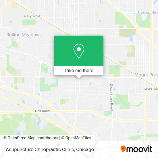Acupuncture Chiropractic Clinic map