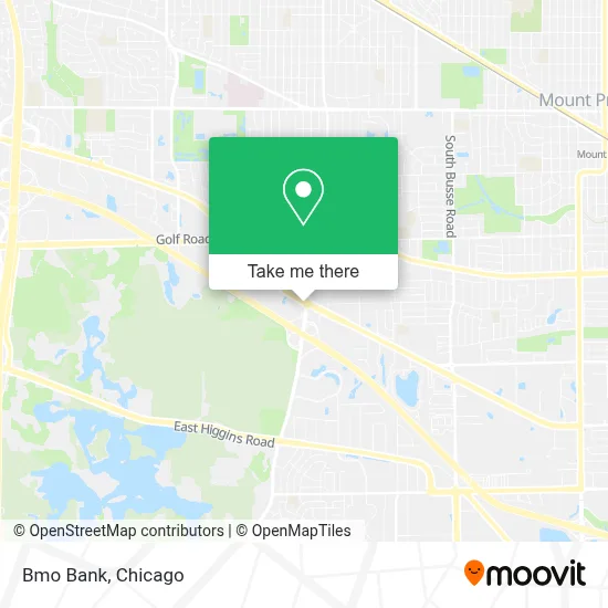 Bmo Bank map