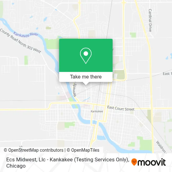 Ecs Midwest, Llc - Kankakee (Testing Services Only) map