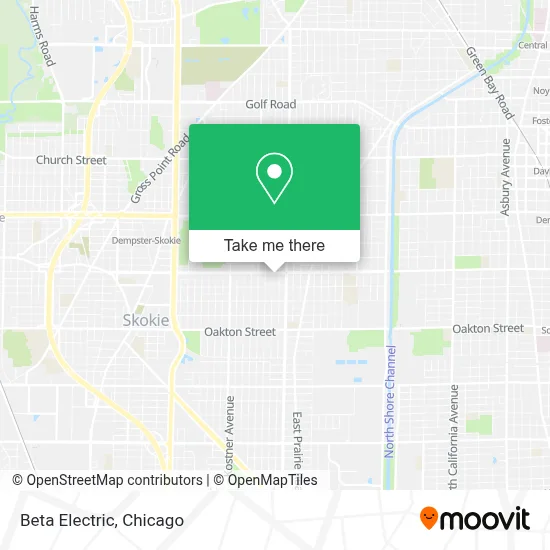 Beta Electric map