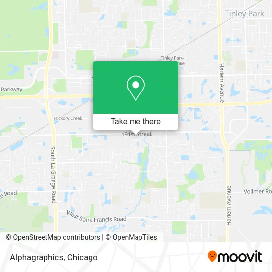 Alphagraphics map
