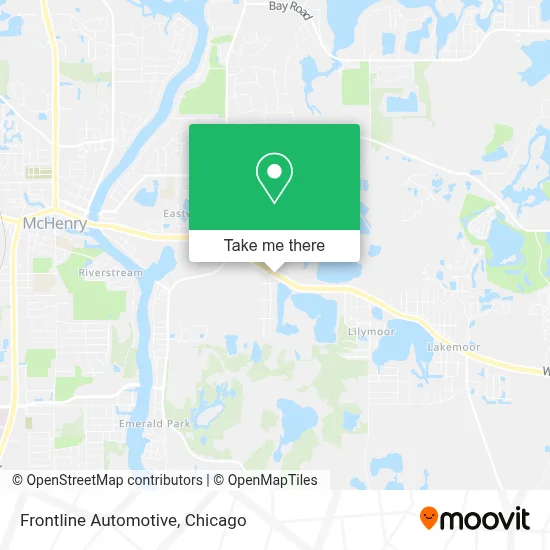 Frontline Automotive map