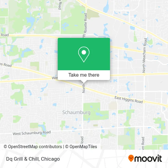 Dq Grill & Chill map