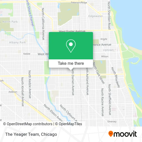 The Yeager Team map