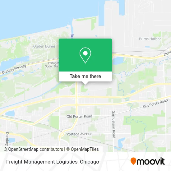 Freight Management Logistics map