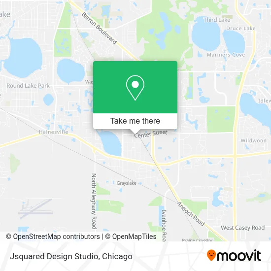 Jsquared Design Studio map