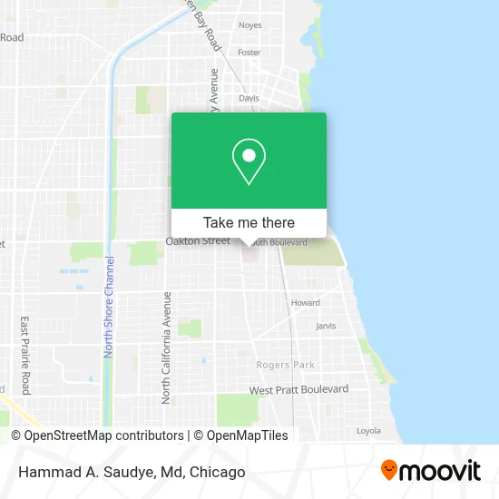 Hammad A. Saudye, Md map