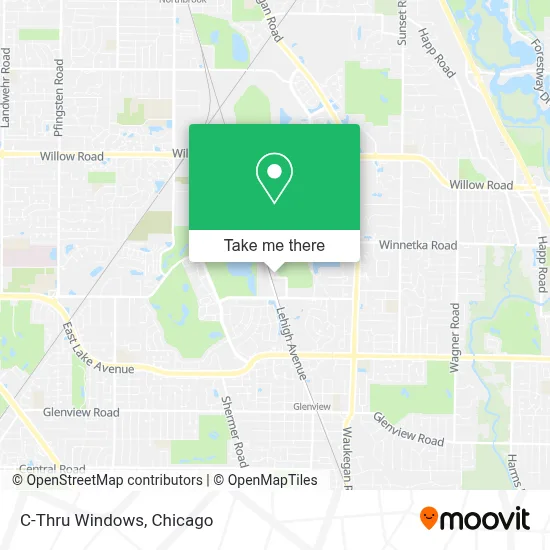 C-Thru Windows map