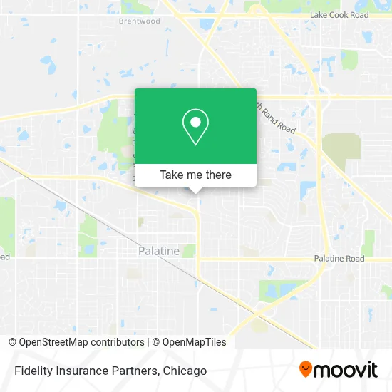 Fidelity Insurance Partners map