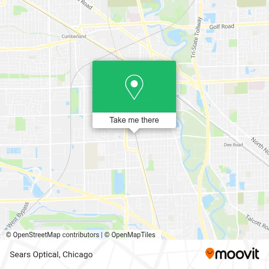 Sears Optical map