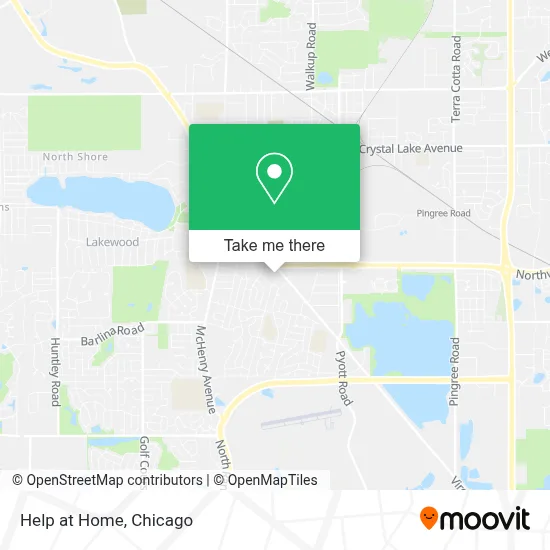 Help at Home map