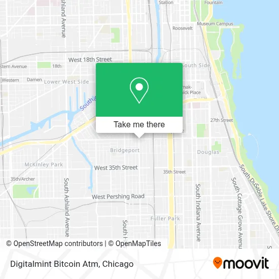 Digitalmint Bitcoin Atm map