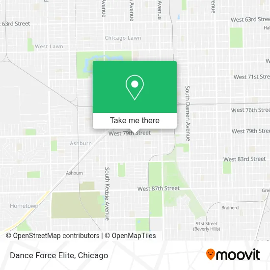 Dance Force Elite map