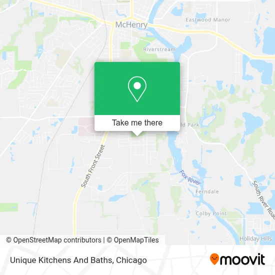 Unique Kitchens And Baths map