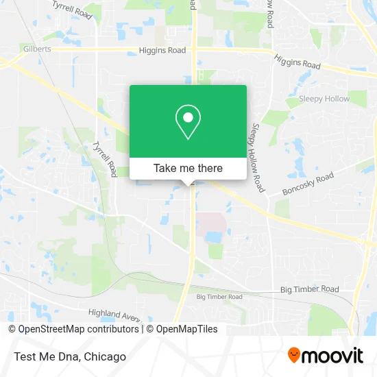 Test Me Dna map