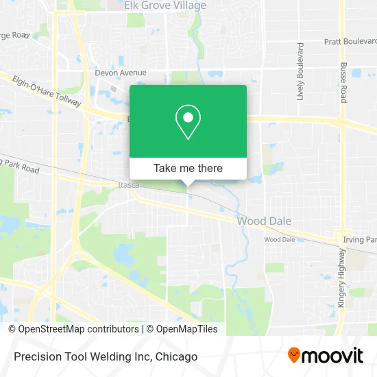 Precision Tool Welding Inc map