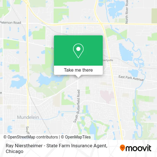 Ray Nierstheimer - State Farm Insurance Agent map