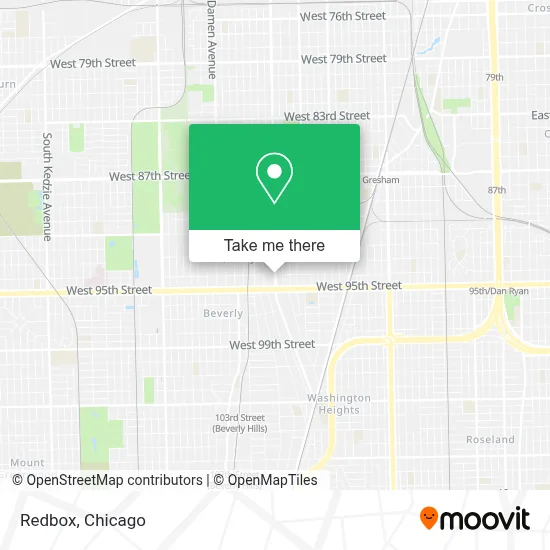 Redbox map