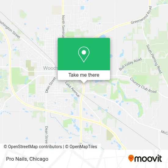 Pro Nails map