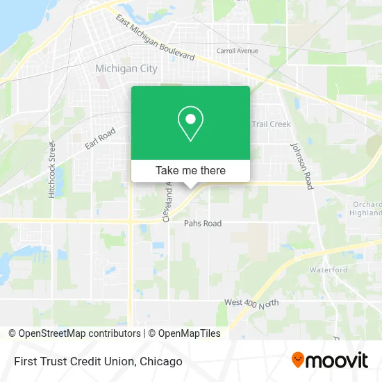 First Trust Credit Union map