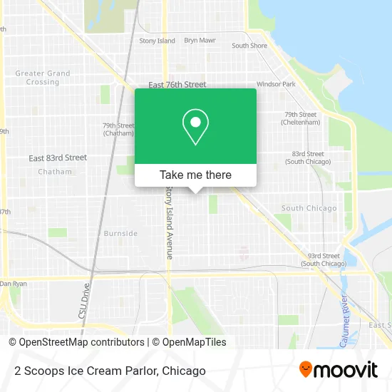 2 Scoops Ice Cream Parlor map