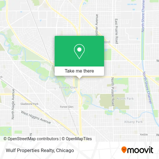 Wulf Properties Realty map