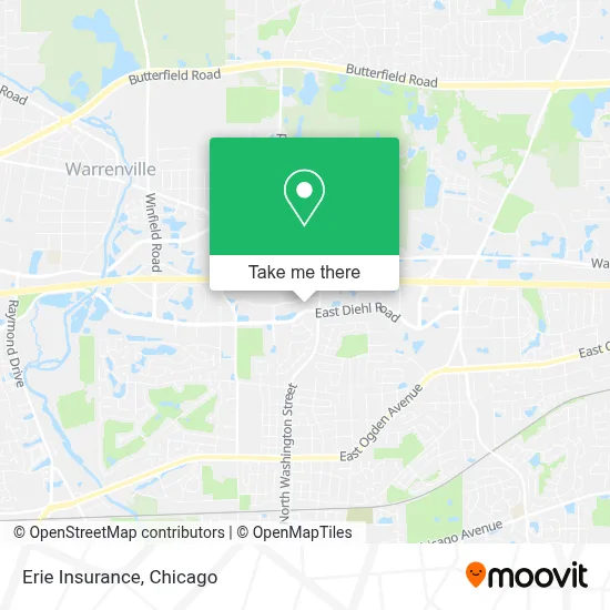 Erie Insurance map