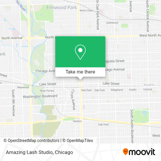 Amazing Lash Studio map
