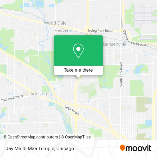 Jay Maldi Maa Temple map