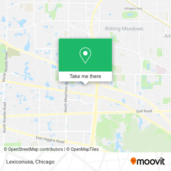 Lexiconusa map