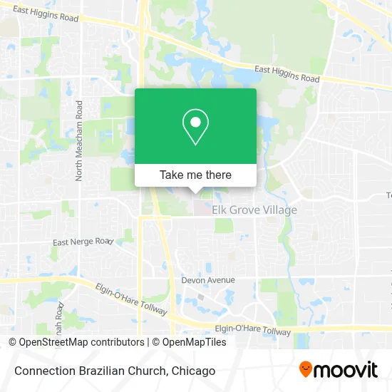 Connection Brazilian Church map