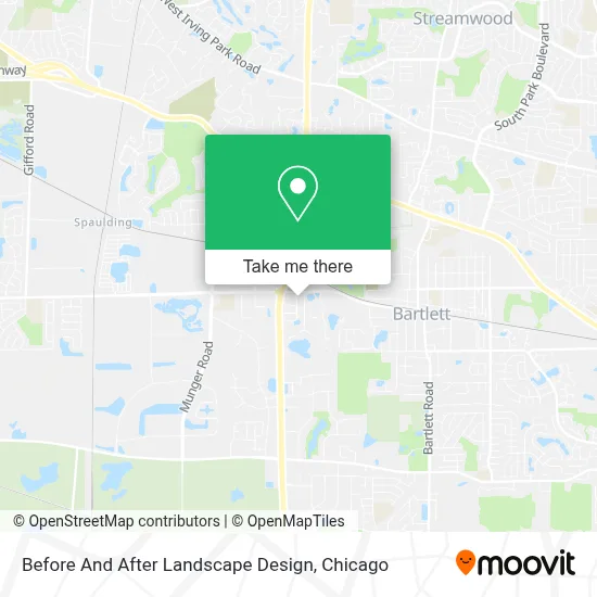 Before And After Landscape Design map