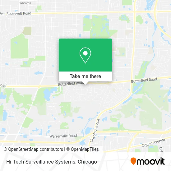 Hi-Tech Surveillance Systems map