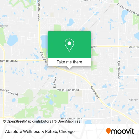 Absolute Wellness & Rehab map