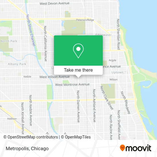 Metropolis map