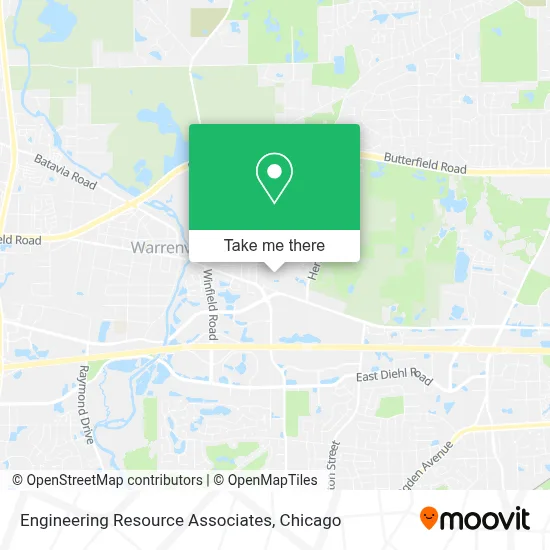 Engineering Resource Associates map