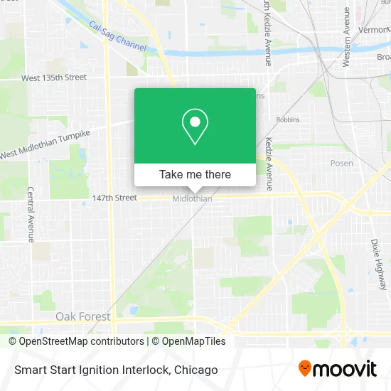 Smart Start Ignition Interlock map