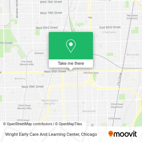 Wright Early Care And Learning Center map