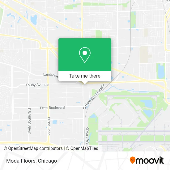 Moda Floors map