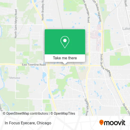 In Focus Eyecare map