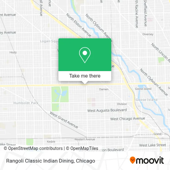 Rangoli Classic Indian Dining map