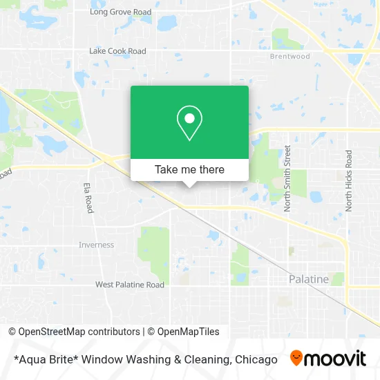 *Aqua Brite* Window Washing & Cleaning map