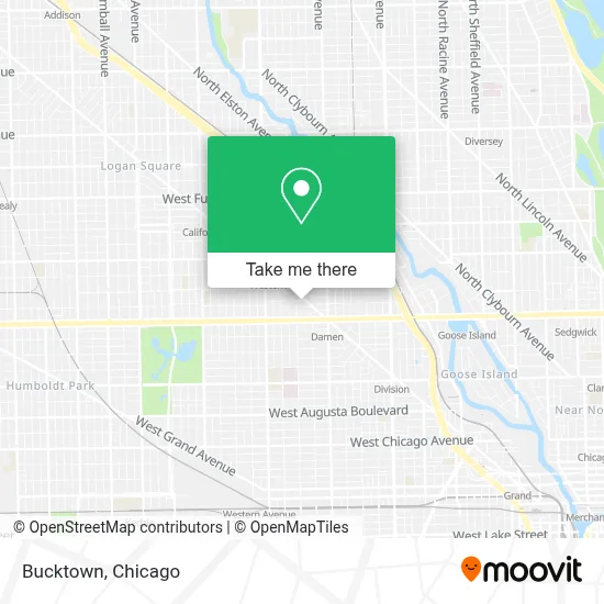 Bucktown map