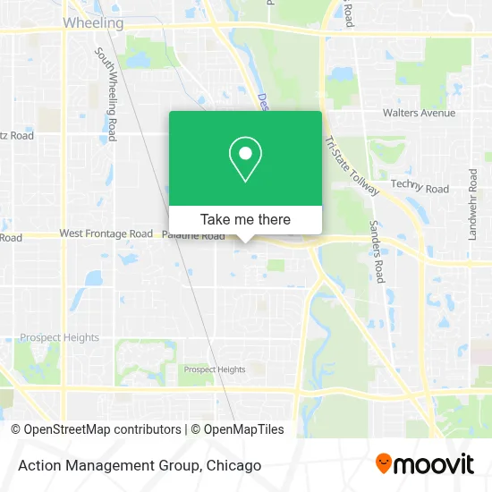 Action Management Group map