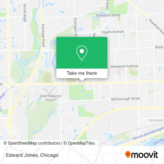 Edward Jones map