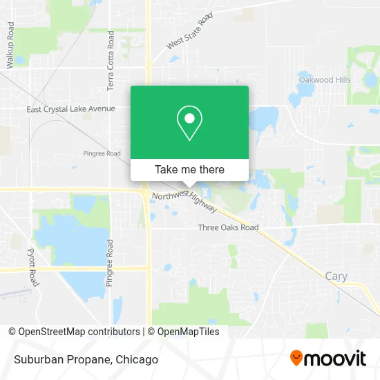Suburban Propane map