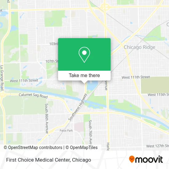 First Choice Medical Center map